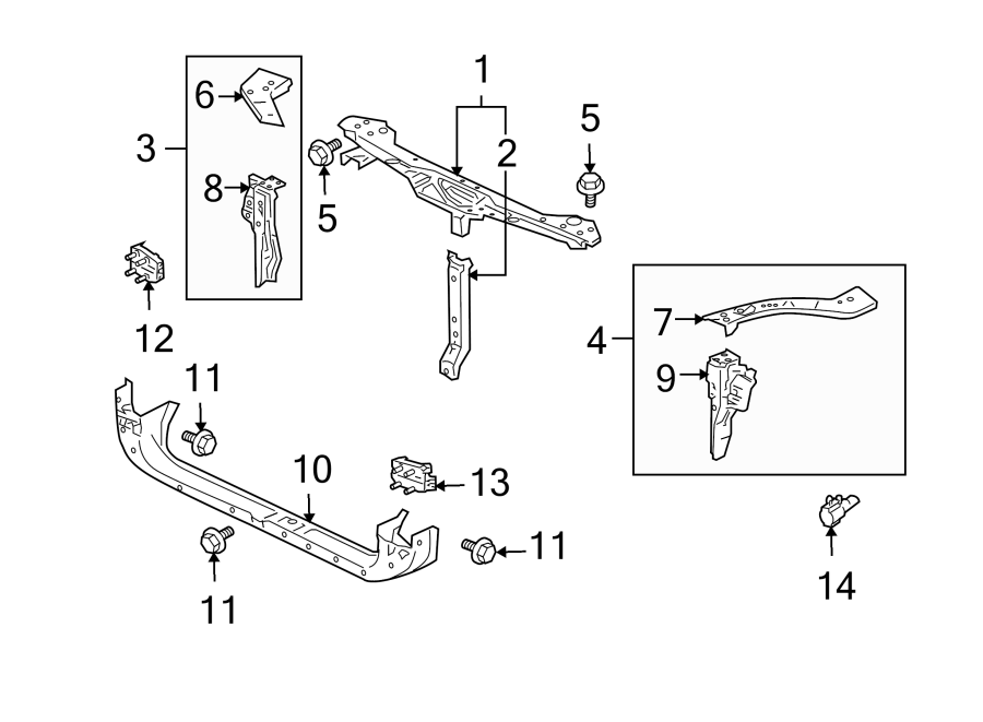 14RADIATOR SUPPORT.https://images.simplepart.com/images/parts/motor/fullsize/6260030.png