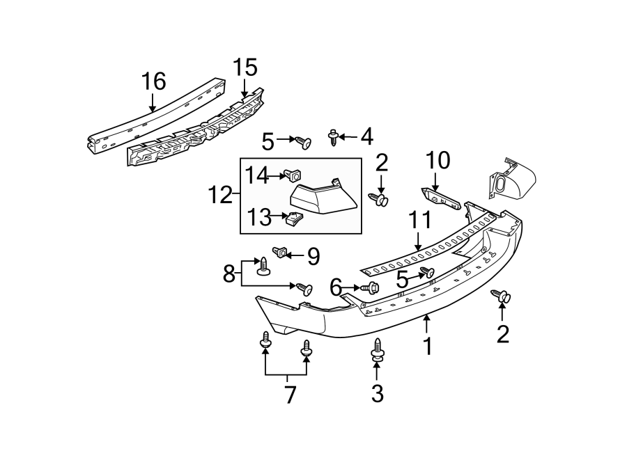 4REAR BUMPER. BUMPER & COMPONENTS.https://images.simplepart.com/images/parts/motor/fullsize/6260425.png