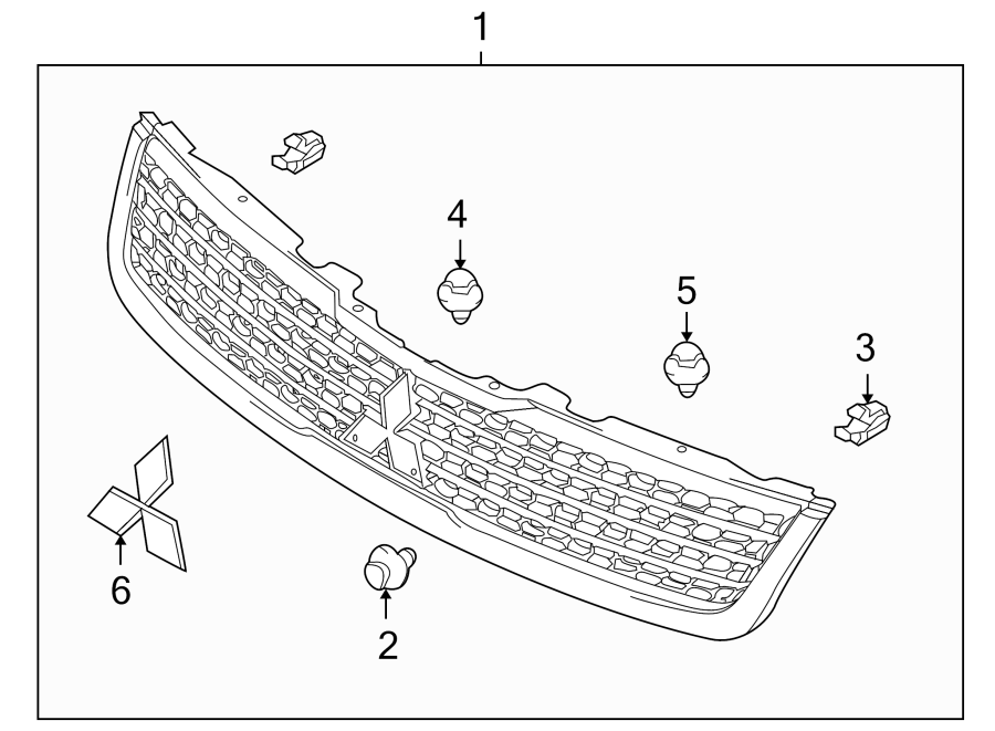 6GRILLE & COMPONENTS.https://images.simplepart.com/images/parts/motor/fullsize/6261015.png