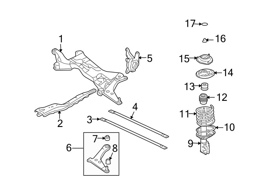 12FRONT SUSPENSION. SUSPENSION COMPONENTS.https://images.simplepart.com/images/parts/motor/fullsize/6265138.png