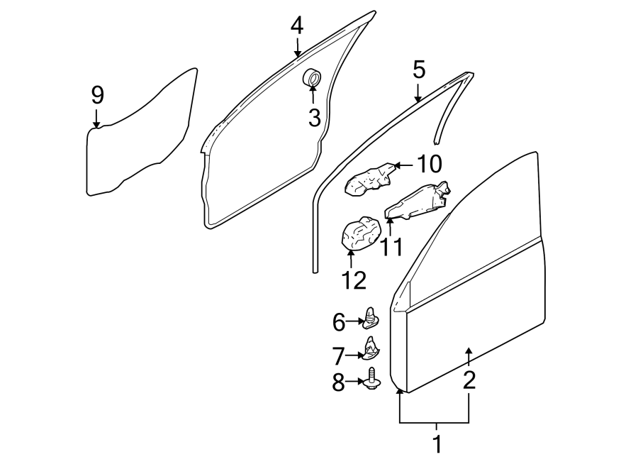 9FRONT DOOR. DOOR & COMPONENTS.https://images.simplepart.com/images/parts/motor/fullsize/6265245.png