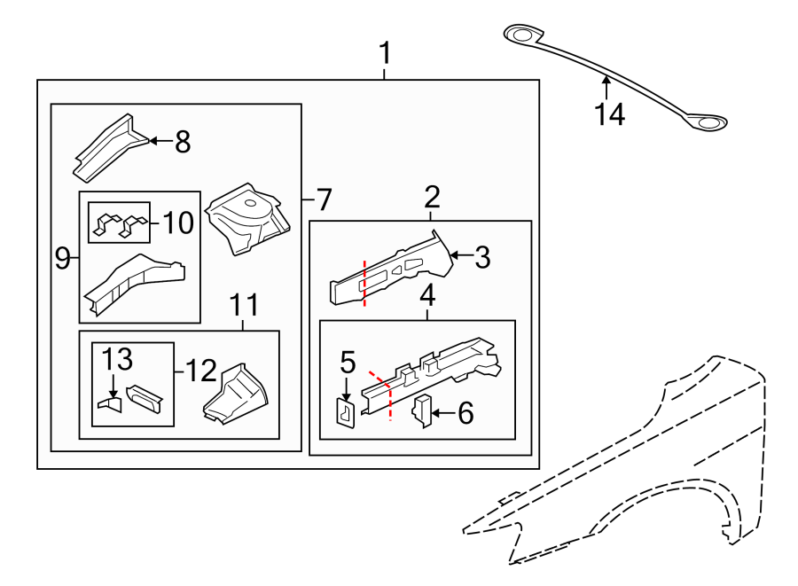 10FENDER. STRUCTURAL COMPONENTS & RAILS.https://images.simplepart.com/images/parts/motor/fullsize/6266105.png