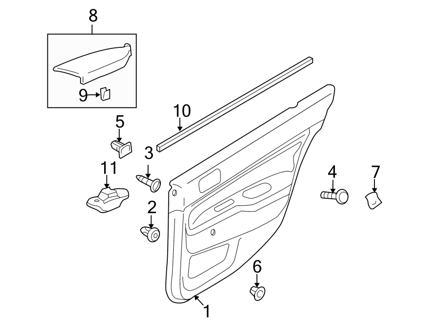 10REAR DOOR. INTERIOR TRIM.https://images.simplepart.com/images/parts/motor/fullsize/6266475.png