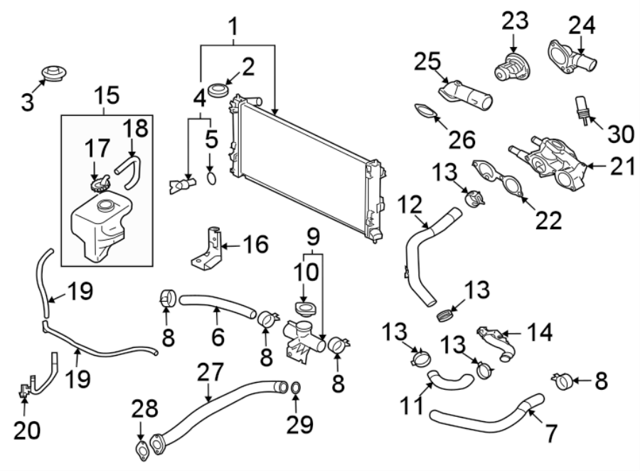 13RADIATOR & COMPONENTS.https://images.simplepart.com/images/parts/motor/fullsize/6267040.png