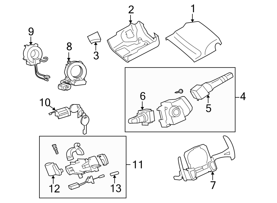 7STEERING COLUMN. SHROUD. SWITCHES & LEVERS.https://images.simplepart.com/images/parts/motor/fullsize/6267275.png