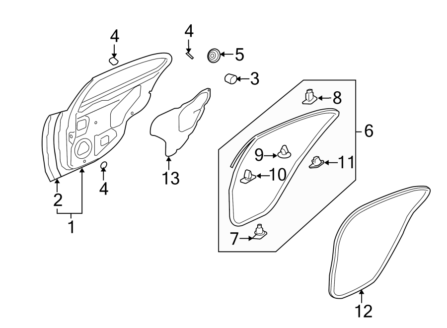 13REAR DOOR. DOOR & COMPONENTS.https://images.simplepart.com/images/parts/motor/fullsize/6267455.png