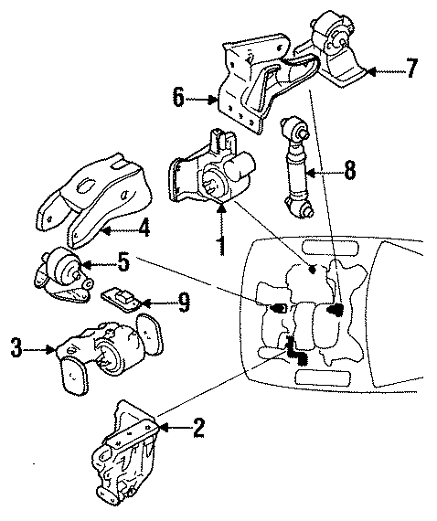 1ENGINE / TRANSAXLE. ENGINE MOUNTING.https://images.simplepart.com/images/parts/motor/fullsize/6270125.png