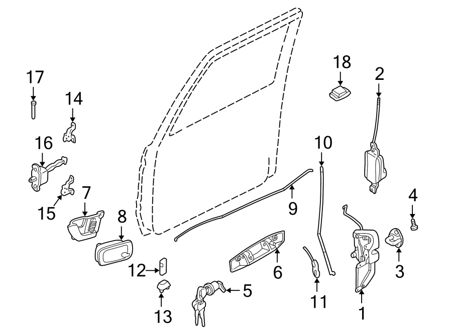 6FRONT DOOR. LOCK & HARDWARE.https://images.simplepart.com/images/parts/motor/fullsize/6285380.png