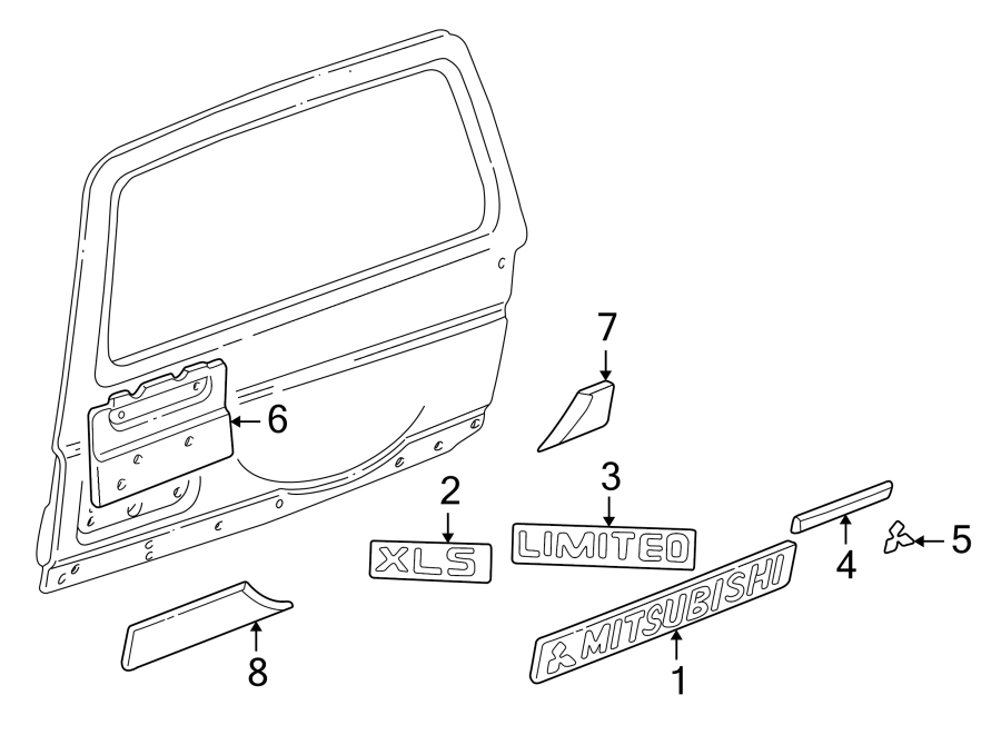 5LIFT GATE. EXTERIOR TRIM.https://images.simplepart.com/images/parts/motor/fullsize/6285485.png