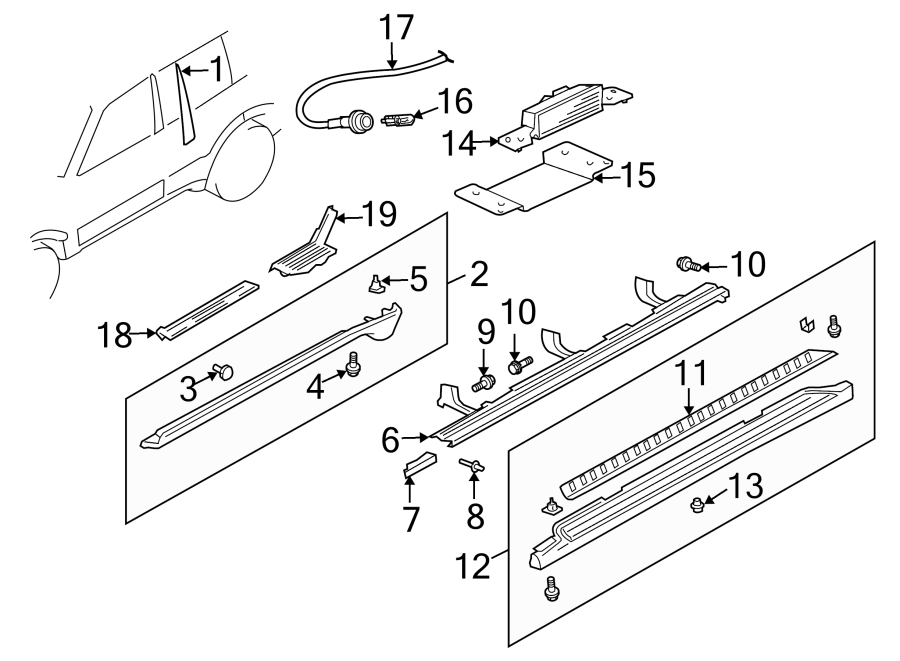 9Pillars. Rocker & floor. Exterior trim.https://images.simplepart.com/images/parts/motor/fullsize/6285575.png