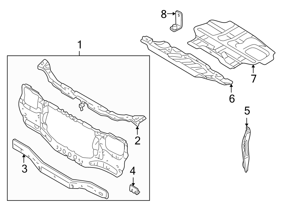 8RADIATOR SUPPORT.https://images.simplepart.com/images/parts/motor/fullsize/6290035.png