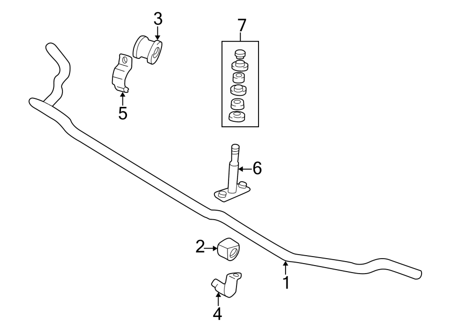 6FRONT SUSPENSION. STABILIZER BAR & COMPONENTS.https://images.simplepart.com/images/parts/motor/fullsize/6290240.png