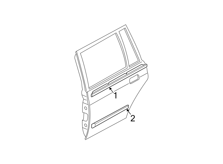 1REAR DOOR. EXTERIOR TRIM.https://images.simplepart.com/images/parts/motor/fullsize/6290440.png