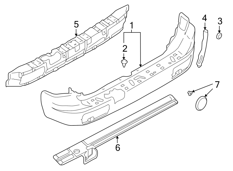 4REAR BUMPER. BUMPER & COMPONENTS.https://images.simplepart.com/images/parts/motor/fullsize/6290600.png