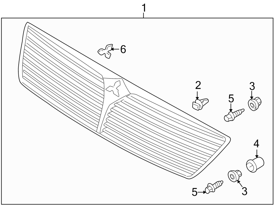 HOOD & GRILLE. GRILLE & COMPONENTS.