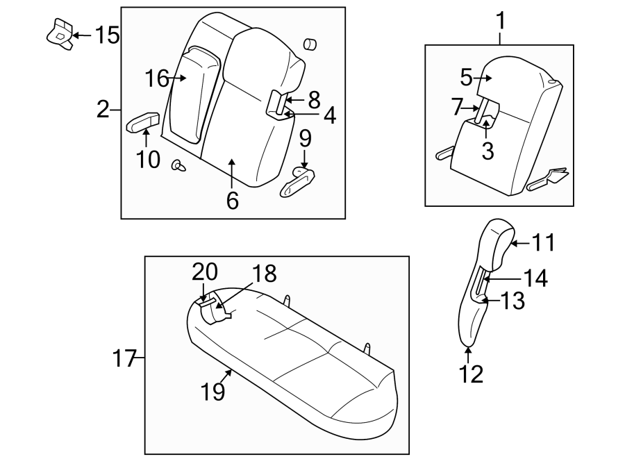 13SEATS & TRACKS. REAR SEAT COMPONENTS.https://images.simplepart.com/images/parts/motor/fullsize/6291295.png