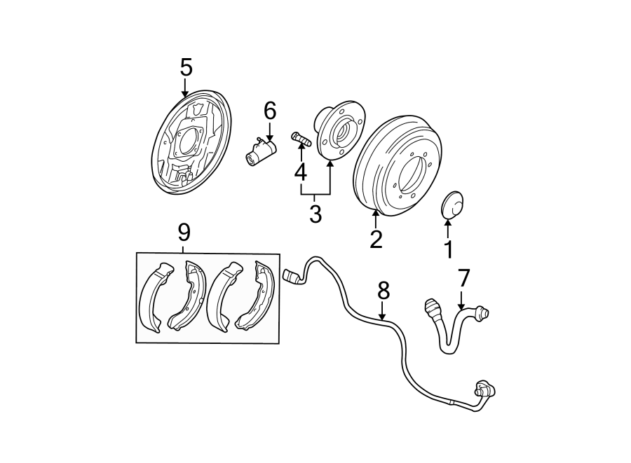 5REAR SUSPENSION. BRAKE COMPONENTS.https://images.simplepart.com/images/parts/motor/fullsize/6291440.png