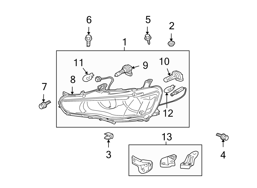 5FRONT LAMPS. HEADLAMP COMPONENTS.https://images.simplepart.com/images/parts/motor/fullsize/6292020.png