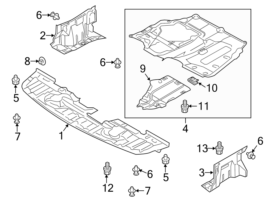 12RADIATOR SUPPORT. SPLASH SHIELDS.https://images.simplepart.com/images/parts/motor/fullsize/6292029.png