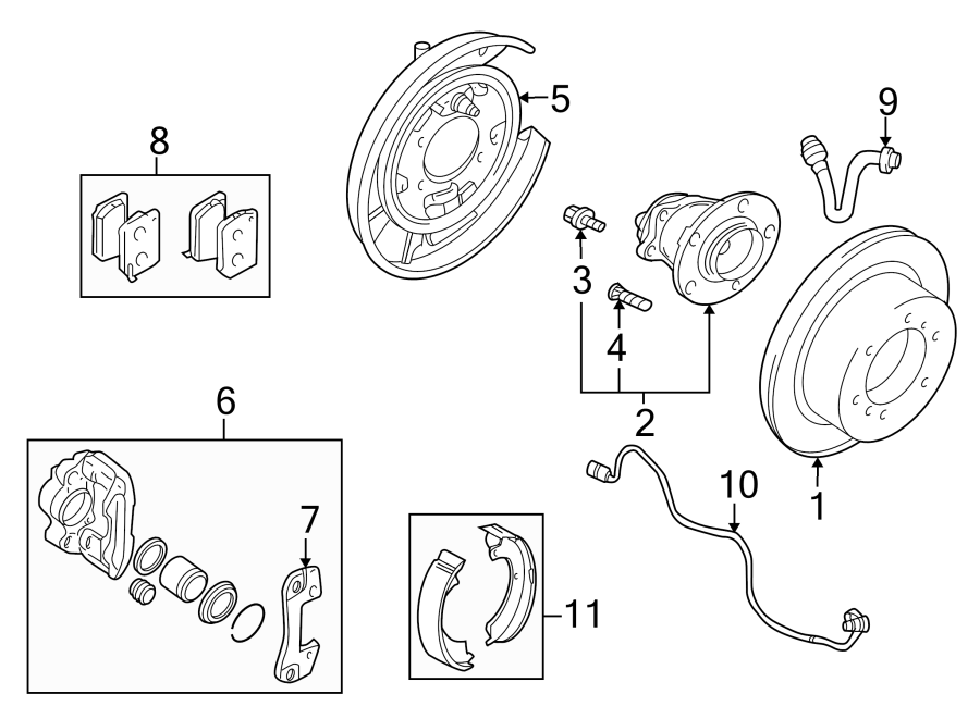 3REAR SUSPENSION. BRAKE COMPONENTS.https://images.simplepart.com/images/parts/motor/fullsize/6292442.png