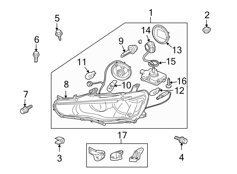 5FRONT LAMPS. HEADLAMP COMPONENTS.https://images.simplepart.com/images/parts/motor/fullsize/6292530.png