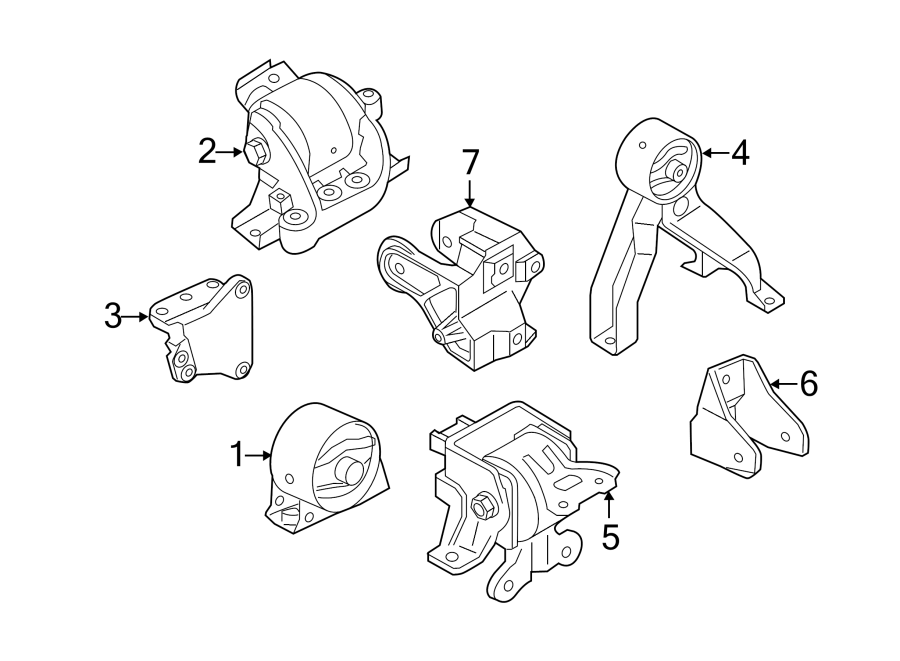 1ENGINE / TRANSAXLE. ENGINE & TRANS MOUNTING.https://images.simplepart.com/images/parts/motor/fullsize/6292565.png