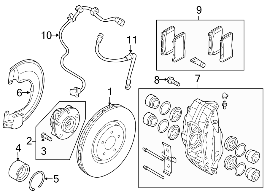 4FRONT SUSPENSION. BRAKE COMPONENTS.https://images.simplepart.com/images/parts/motor/fullsize/6292581.png