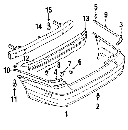 13REAR BUMPER. BUMPER & COMPONENTS.https://images.simplepart.com/images/parts/motor/fullsize/6295508.png