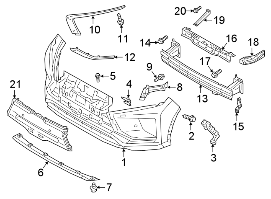 3FRONT BUMPER & GRILLE. BUMPER & COMPONENTS.https://images.simplepart.com/images/parts/motor/fullsize/6300005.png