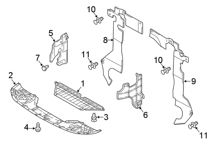 9RADIATOR SUPPORT. SPLASH SHIELDS.https://images.simplepart.com/images/parts/motor/fullsize/6300035.png