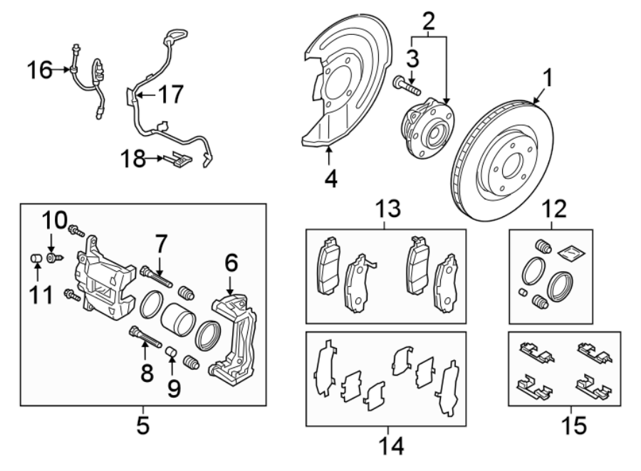 16FRONT SUSPENSION. BRAKE COMPONENTS.https://images.simplepart.com/images/parts/motor/fullsize/6300210.png