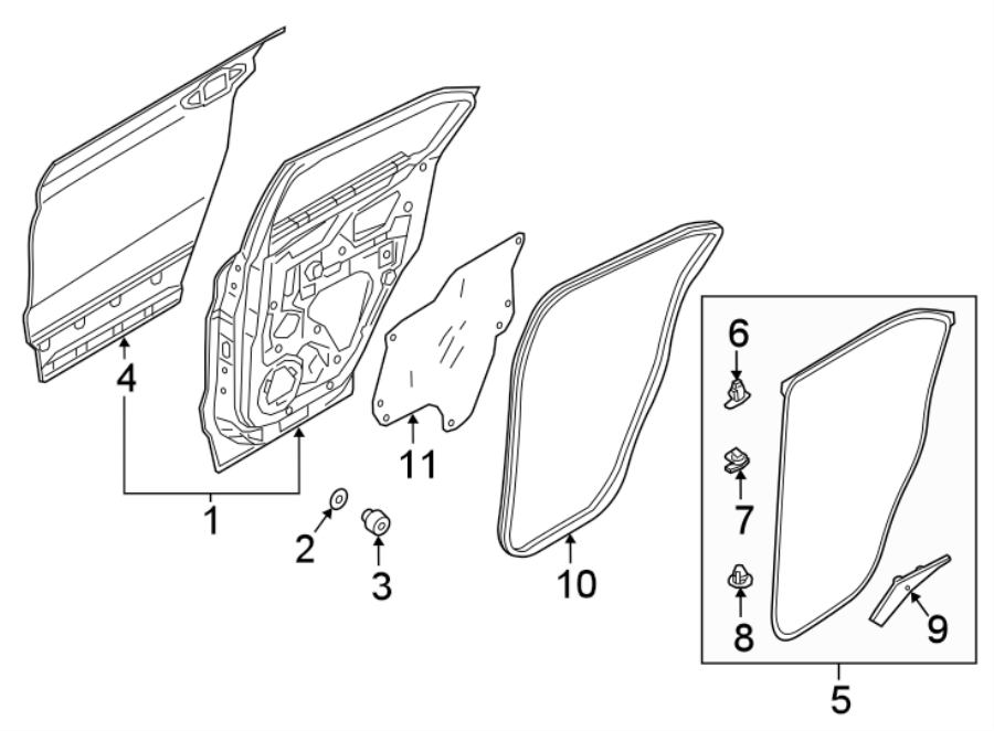 7REAR DOOR. DOOR & COMPONENTS.https://images.simplepart.com/images/parts/motor/fullsize/6300540.png