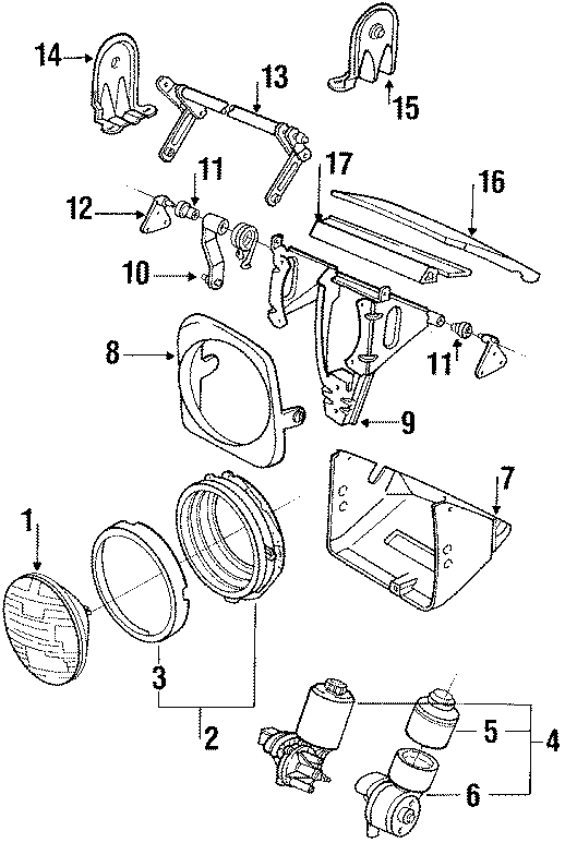 4FRONT LAMPS. HEADLAMP COMPONENTS.https://images.simplepart.com/images/parts/motor/fullsize/6910160.png