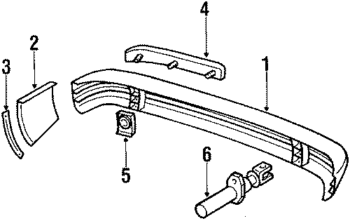 4REAR BUMPER. BUMPER & COMPONENTS.https://images.simplepart.com/images/parts/motor/fullsize/6910410.png