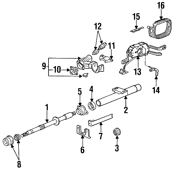 12STEERING COLUMN ASSEMBLY.https://images.simplepart.com/images/parts/motor/fullsize/6920650.png