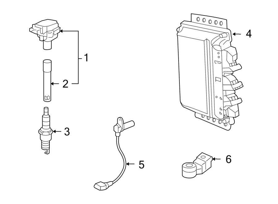 Diagram IGNITION SYSTEM. for your 2017 Porsche Cayenne   