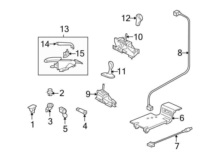 Diagram CENTER CONSOLE. for your 2023 Porsche Cayenne   