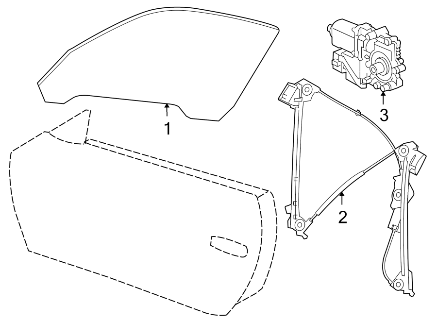 3DOOR. GLASS & HARDWARE.https://images.simplepart.com/images/parts/motor/fullsize/6925355.png