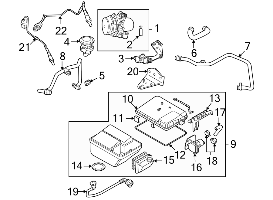 5EMISSION SYSTEM. EMISSION COMPONENTS.https://images.simplepart.com/images/parts/motor/fullsize/6925537.png