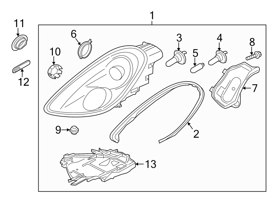 6FRONT LAMPS. HEADLAMP COMPONENTS.https://images.simplepart.com/images/parts/motor/fullsize/6926010.png