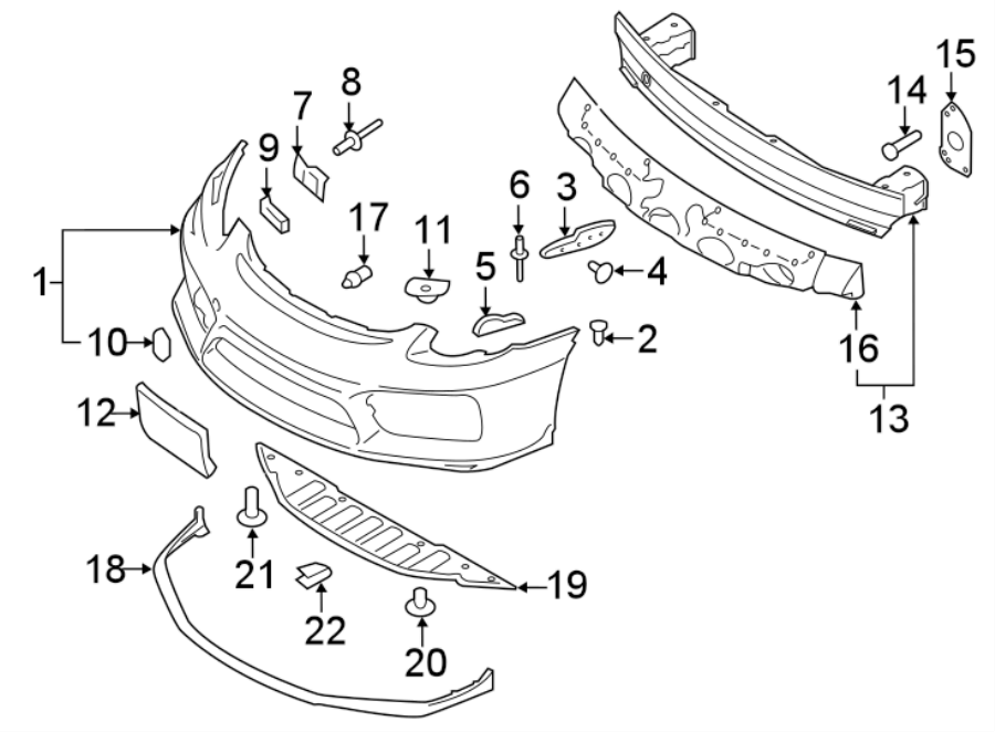 3Front bumper. Bumper & components.https://images.simplepart.com/images/parts/motor/fullsize/6926012.png