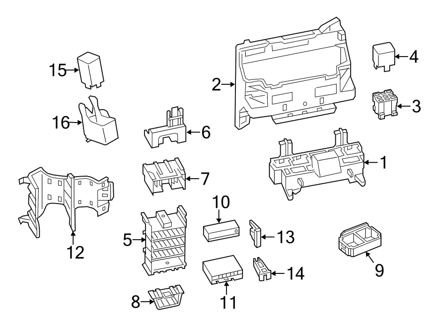 Diagram FUSE & RELAY. for your 2005 Porsche Cayenne  Turbo Sport Utility 