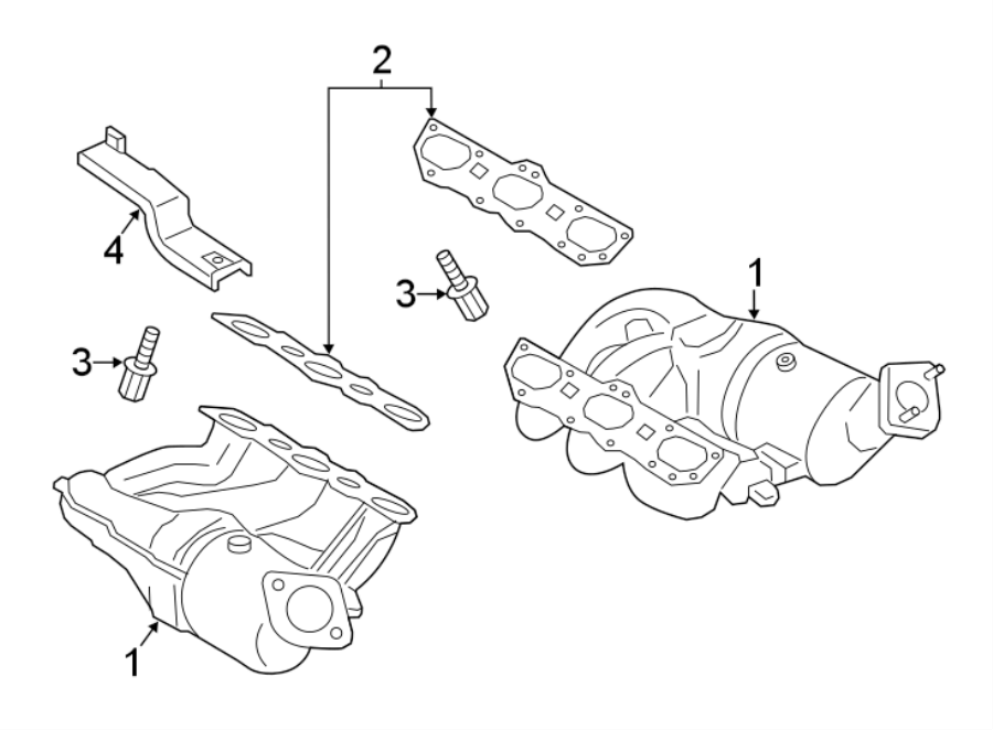 4Exhaust system. Exhaust manifold.https://images.simplepart.com/images/parts/motor/fullsize/6926662.png