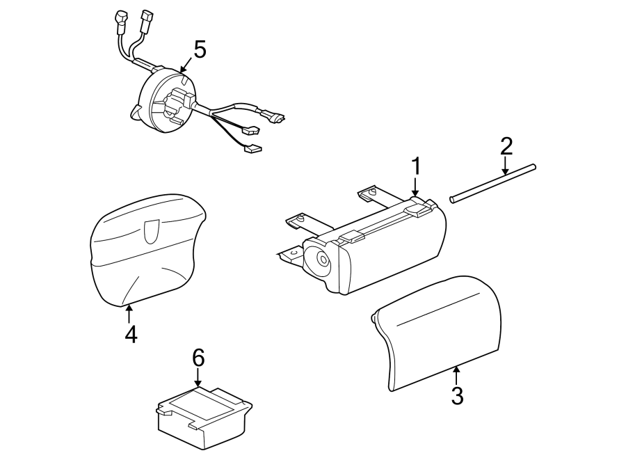 3RESTRAINT SYSTEMS. AIR BAG COMPONENTS.https://images.simplepart.com/images/parts/motor/fullsize/6931240.png