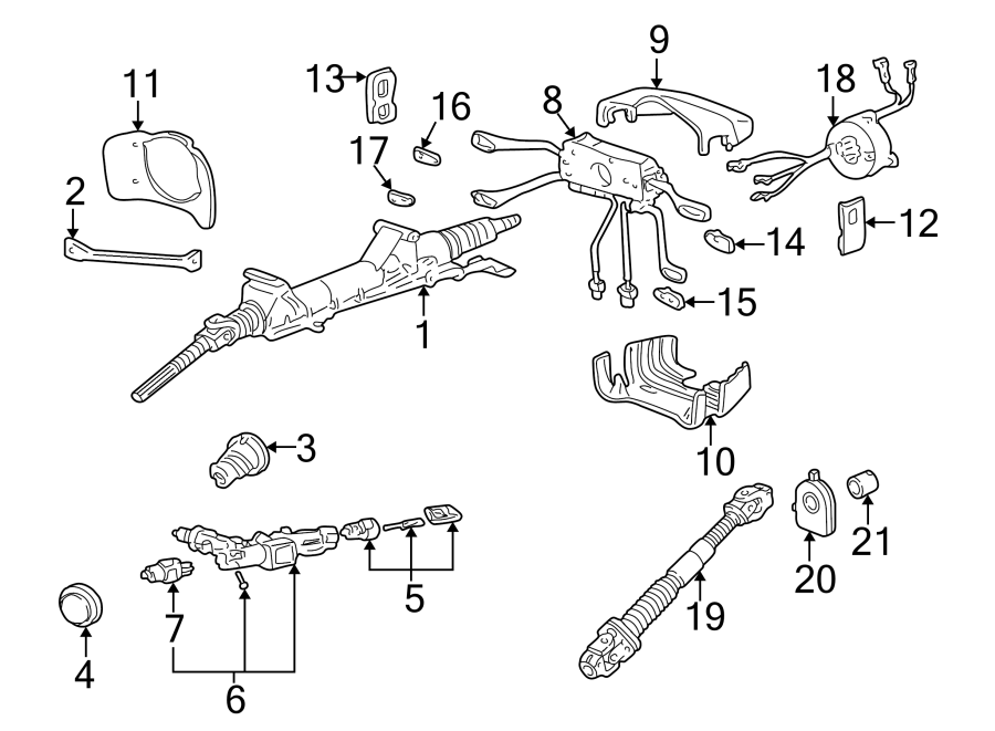 7STEERING COLUMN ASSEMBLY.https://images.simplepart.com/images/parts/motor/fullsize/6932190.png