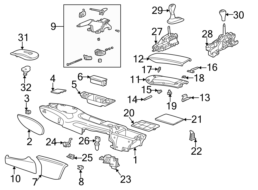 1CENTER CONSOLE.https://images.simplepart.com/images/parts/motor/fullsize/6932265.png