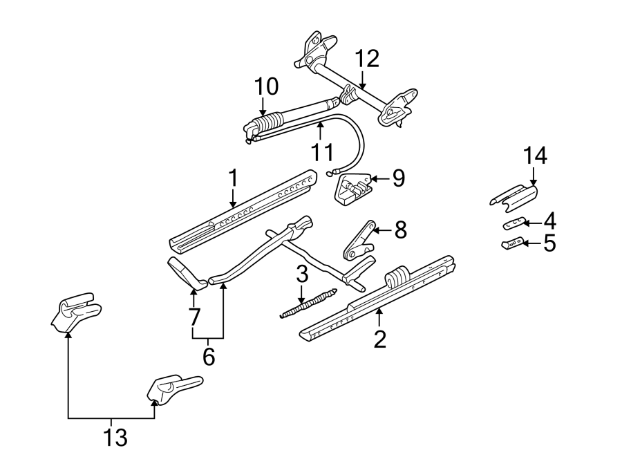 SEATS & TRACKS. TRACKS & COMPONENTS.