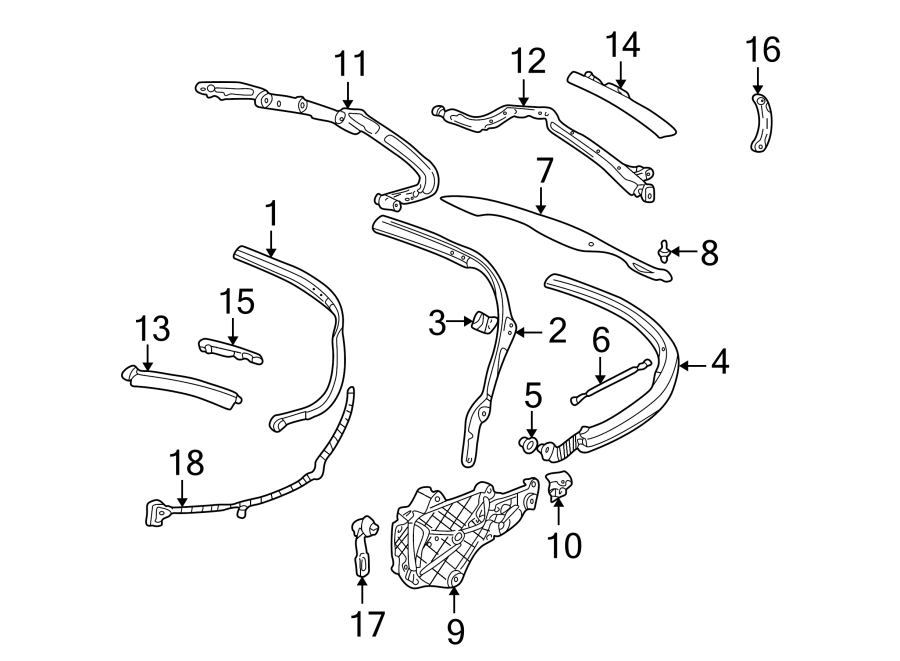 7CONVERTIBLE/SOFT top. Frame & components.https://images.simplepart.com/images/parts/motor/fullsize/6932365.png