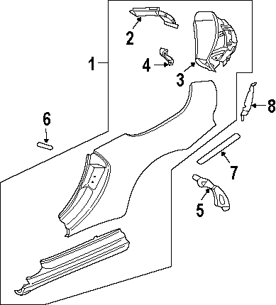 7QUARTER PANEL & COMPONENTS.https://images.simplepart.com/images/parts/motor/fullsize/6932760.png