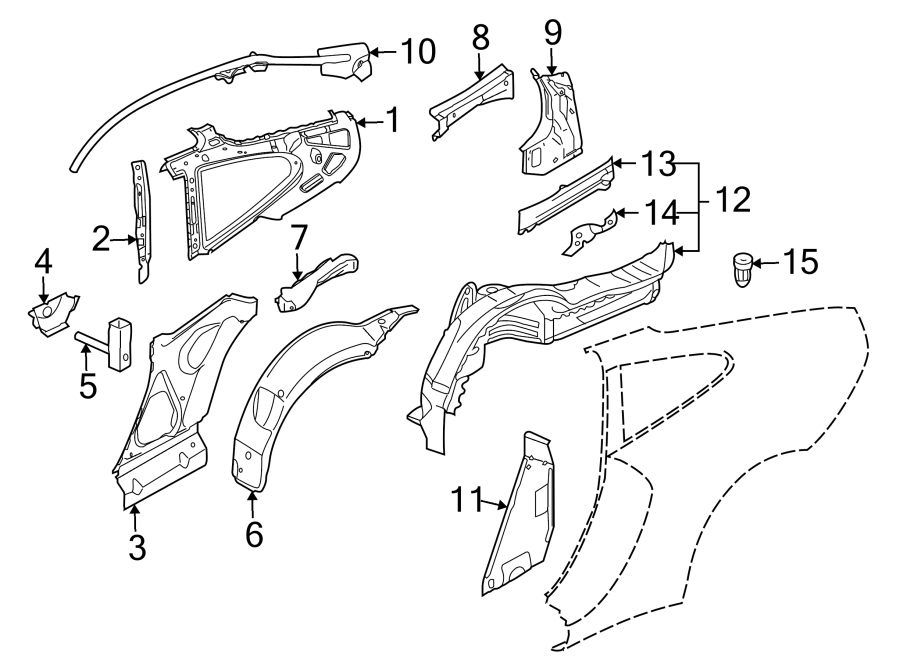 6QUARTER PANEL. INNER STRUCTURE.https://images.simplepart.com/images/parts/motor/fullsize/6933450.png